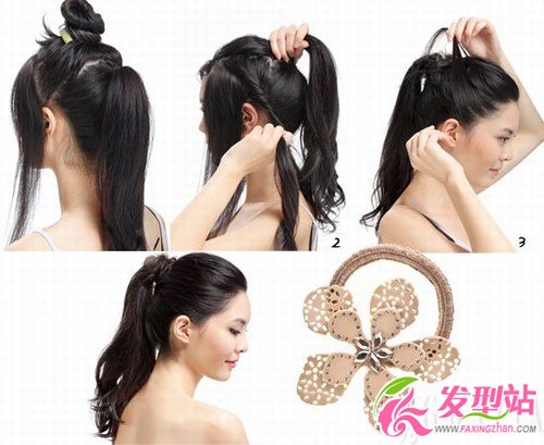 明星示范浪漫“發(fā)”飾改變發(fā)型