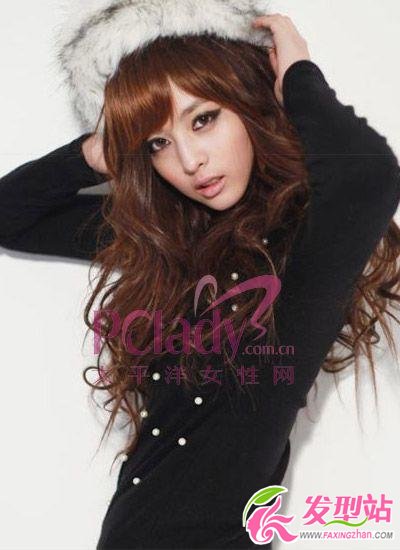 2012秋冬季韓國時(shí)尚長發(fā)救大臉