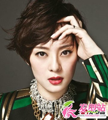 女星時(shí)尚個(gè)性短發(fā)發(fā)型