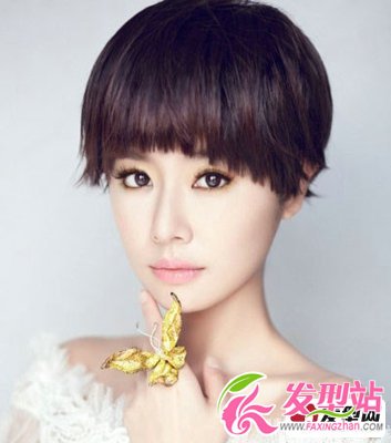 女星時尚個性短發(fā)發(fā)型