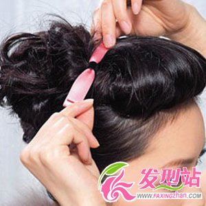 提升高雅氣質(zhì)盤發(fā)發(fā)型DIY