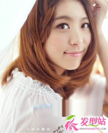2013流行發(fā)型:女生甜美梨花頭