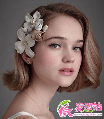 2013最新歐美新娘婚紗發(fā)型