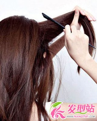 簡單韓式發(fā)型扎法圖解