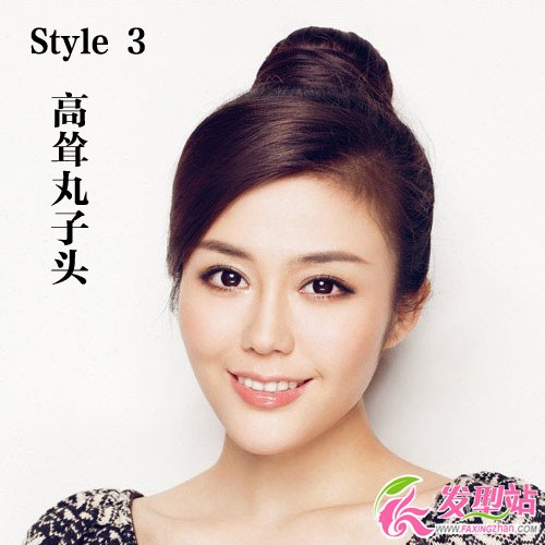 時尚優(yōu)雅盤發(fā)教程圖解 一分鐘速成盤發(fā)