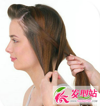 氣質(zhì)長(zhǎng)發(fā)魚骨辮