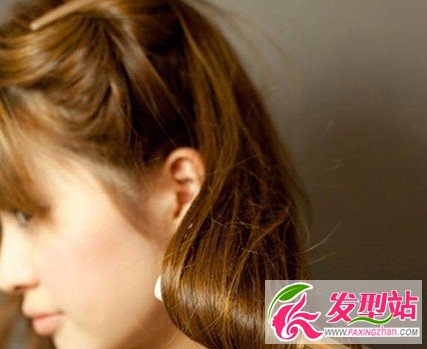 自己做一次性卷發(fā)教程圖解