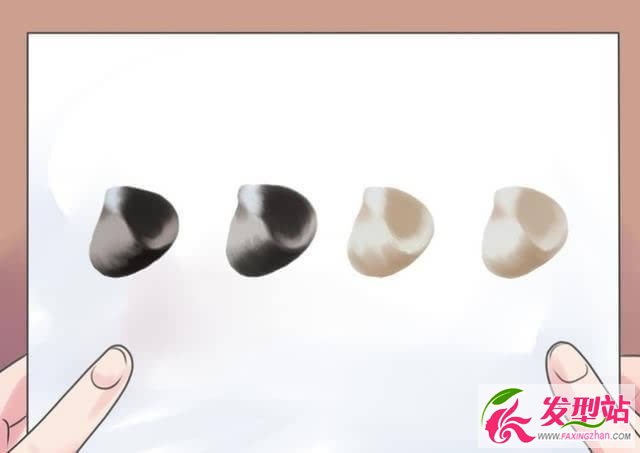 銀色頭發(fā)與白色頭發(fā)
