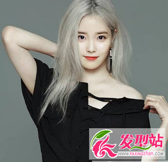 IU李智恩發(fā)型圖片 紅色夠嘻哈運動