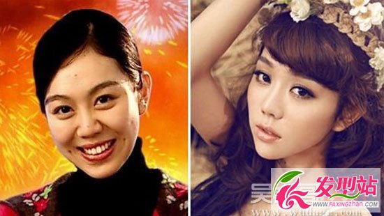 姜妍整容前后