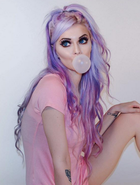 Purple hair ɫȾl(f)^l(f)ЧDȫ