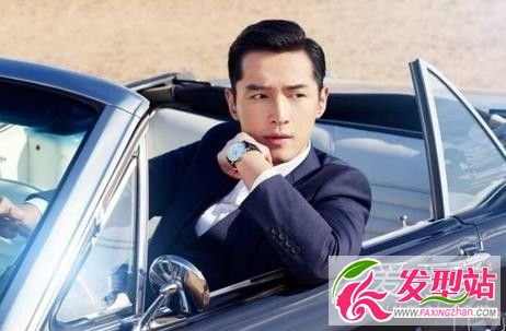 胡歌新發(fā)型圖片2017 胡歌有劉海的圖片 胡歌無劉海的圖片
