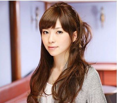 女生梨花燙發(fā)的種類照片 乖乖女梨花燙發(fā)