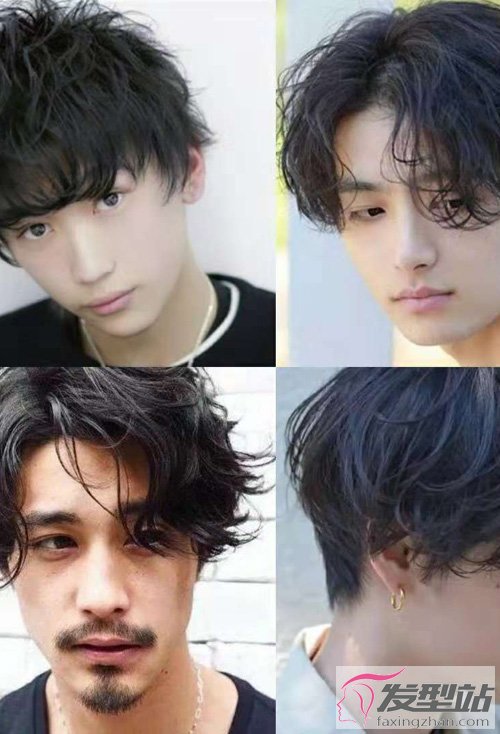 臉大男生燙什么發(fā)型好看 偏分卷發(fā)成為流行趨勢