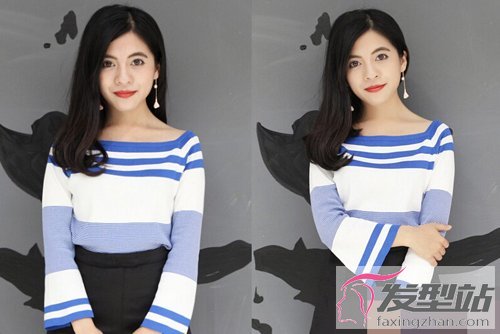 圓方臉女生適合什么發(fā)型 提升高顏值的梨花燙造型