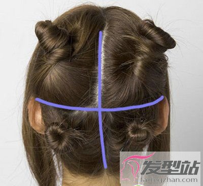 怎樣不用卷發(fā)棒就能弄出梨花內(nèi)扣 栗色內(nèi)扣梨花圖片