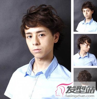 小個子男生如何剪短發(fā) 贏在起跑線上卷發(fā)造型